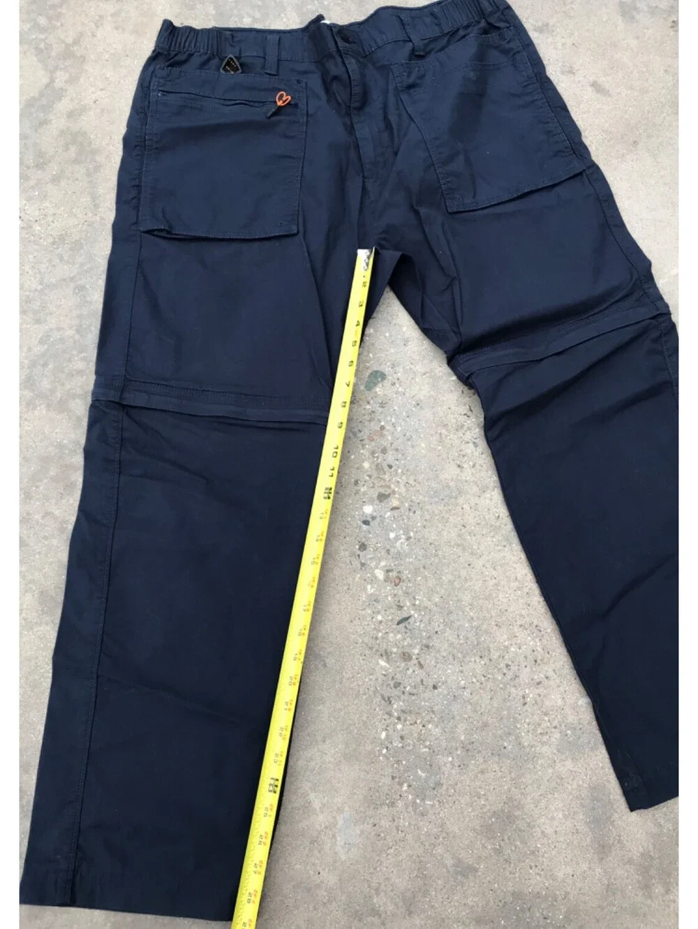 Signature Outdoor by Levi Strauss & Co Men's Utility Hiking Pant 38W x 30L Slate